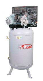 Třípístový kompresor AirCast 580 l/min, vzdušník 100 l