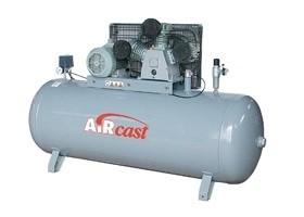 Třípístový kompresor AirCast 950 l/min, vzdušník 270 l