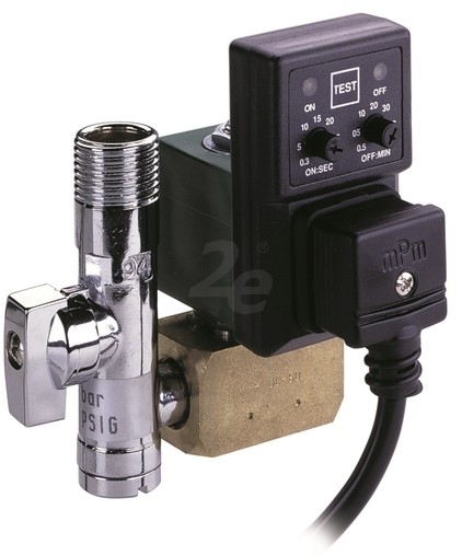 Časový odvaděč kondenzátu CDV/230 V pro automatický odvod vysráženého kondenzátu ze systému stlačeného vzduchu.