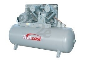 Čtyřpístový kompresor AirCast, 1400 l/min, vzdušník 500 l