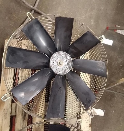 Ventilátor 3 kW - po repasi